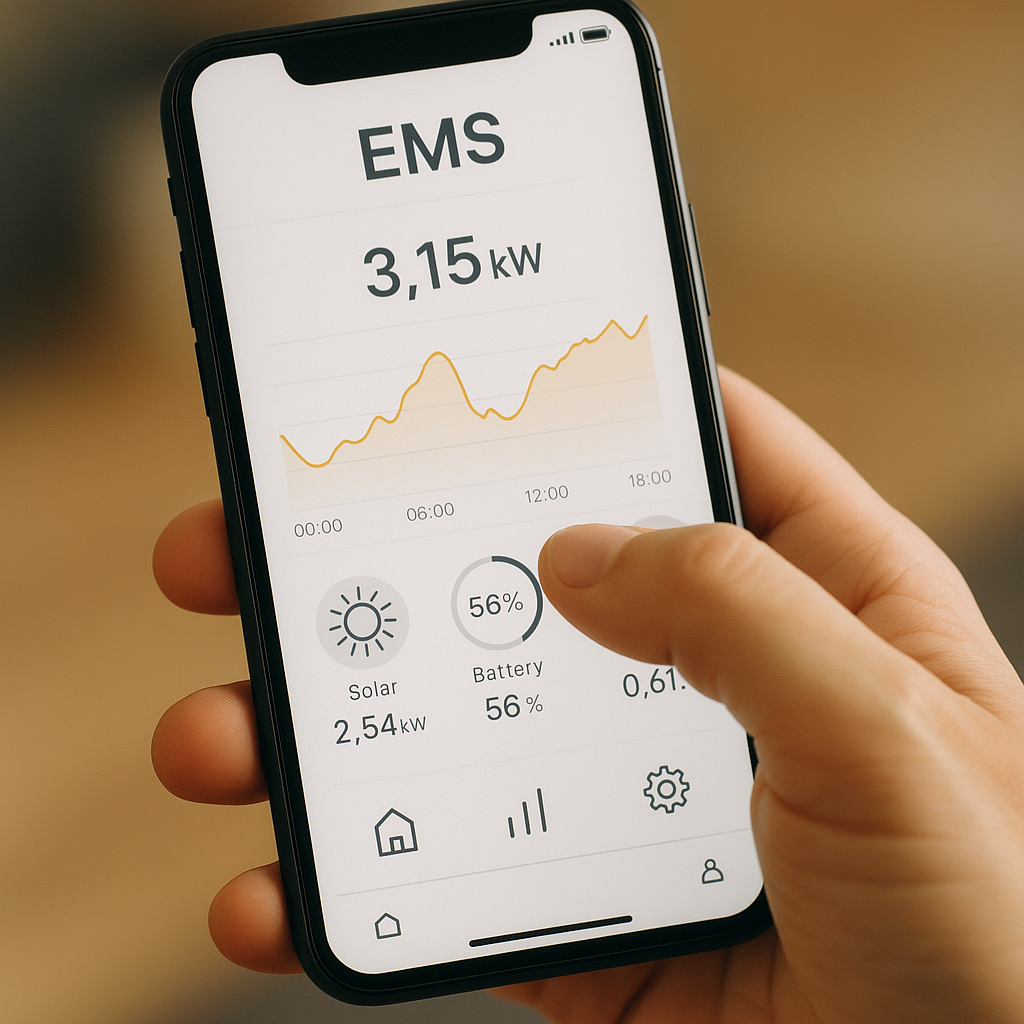 Panneaux solaires : L'EMS photovoltaïque optimise l'autoconsommation
