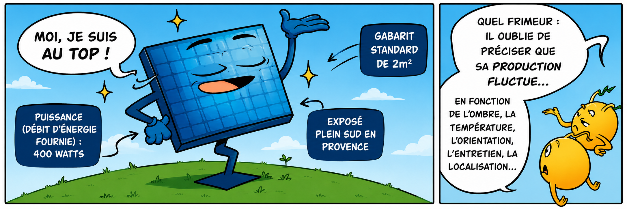 Le solaire par la bande dessinée